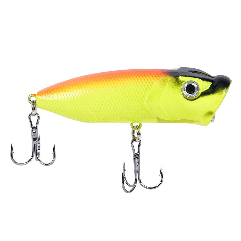 7cm 12g fishing lures hard baits artificial popper crankbait wobblers bai.l8