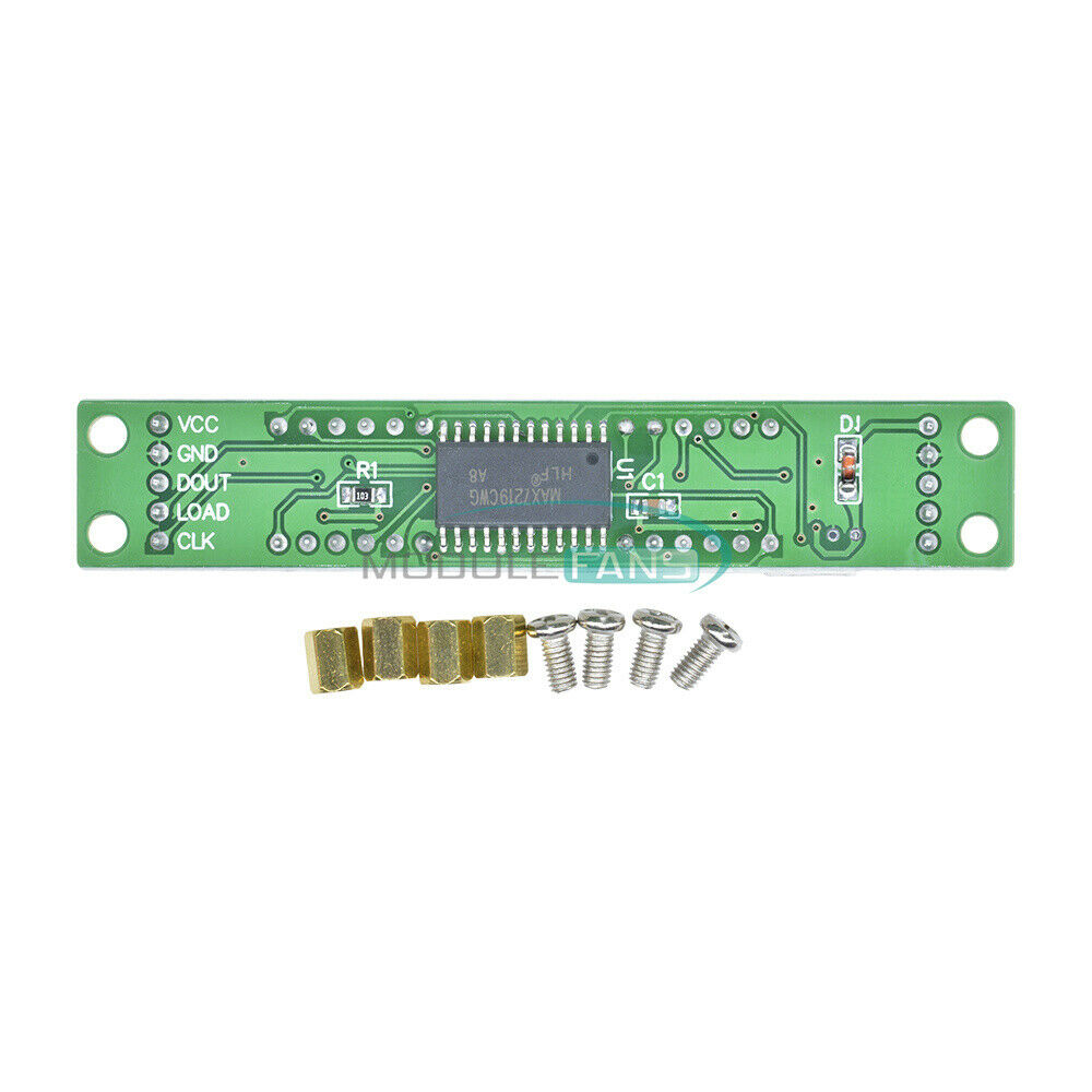 2PCS Digital MAX7219CWG 8-Digit Tube Display Control Module Red For arduino