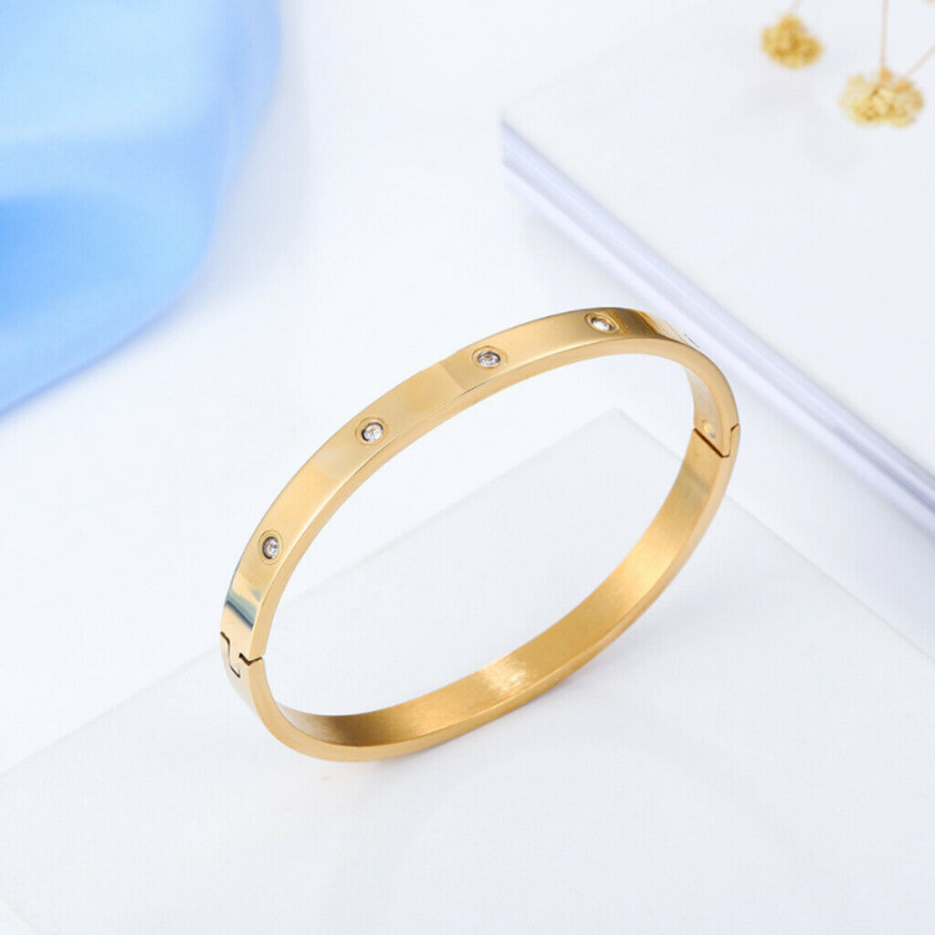 Trendy Bracelet Crystal Cuff Bracelet Women Friendship Love Charm Jewelry