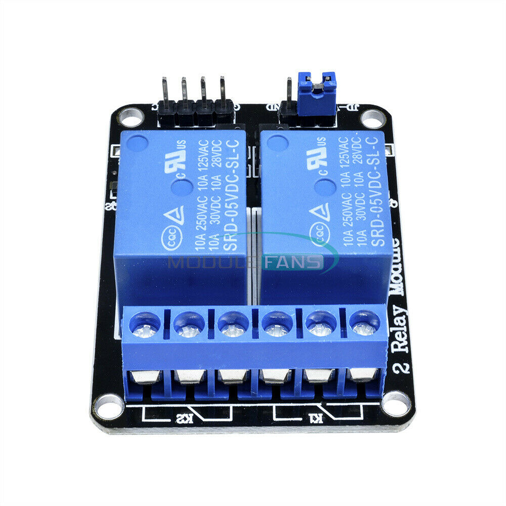 5V 2-Channel Two Relay Module + Optocoupler For PIC AVR DSP ARM For Arduino