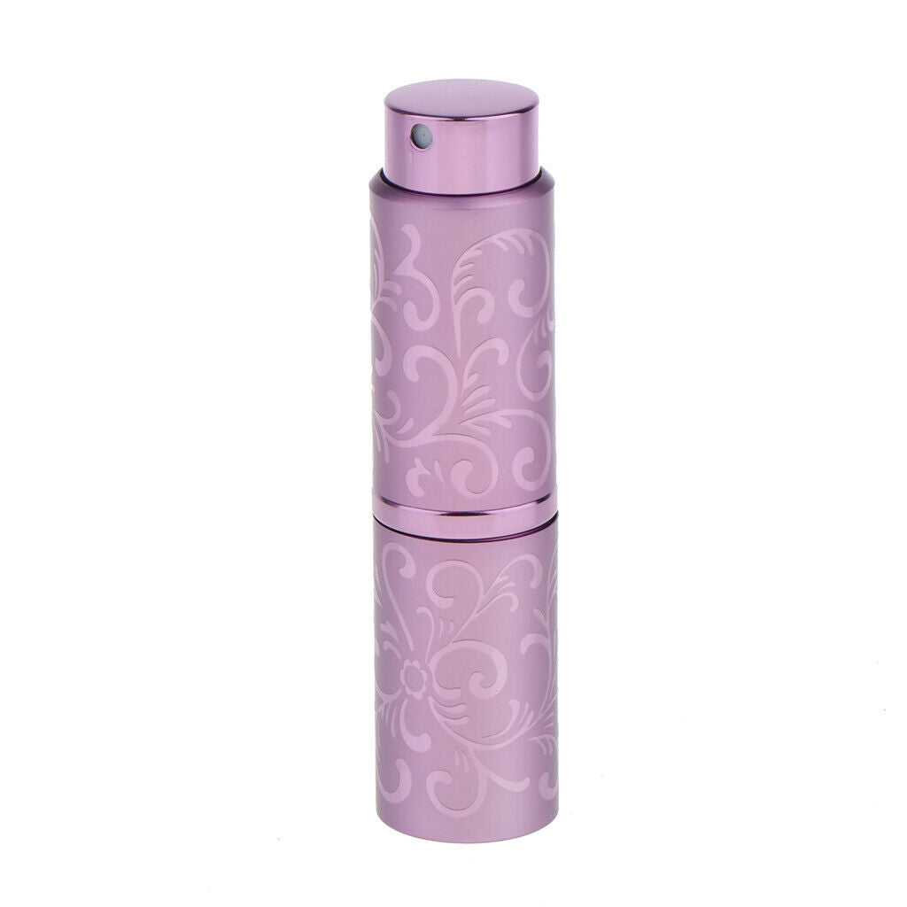 Portable 10ml Refillable Perfume Atomizer Empty Bottle Pump Scent Spray Case