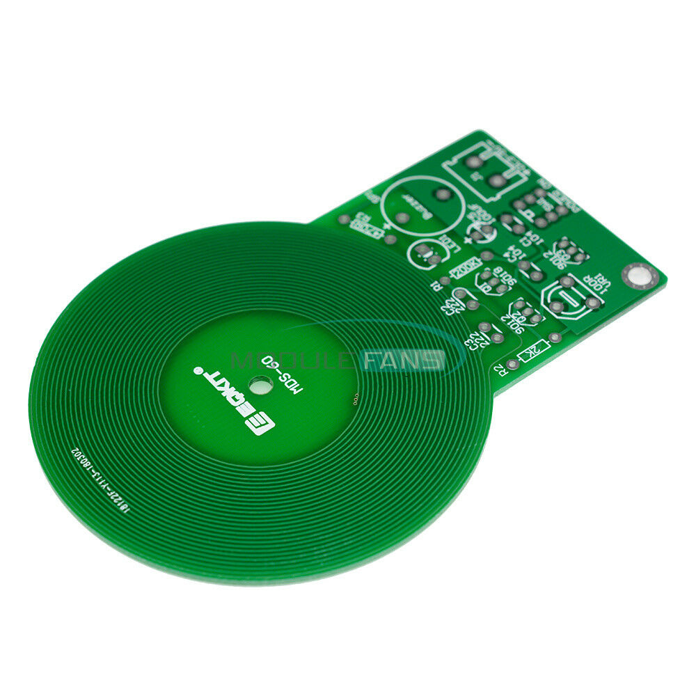 Metal Detector Kit 60mm DC 3V-5V Non-contact Electronic Kit Sensor Board DIY Kit