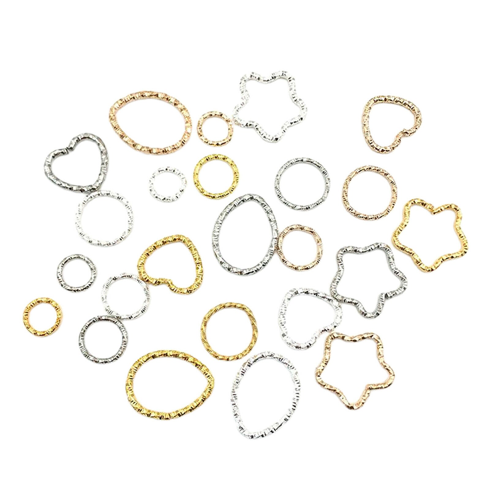 96pcs Alloy Earrings Pendants DIY Jewelry Making Charms Pendant Accessories