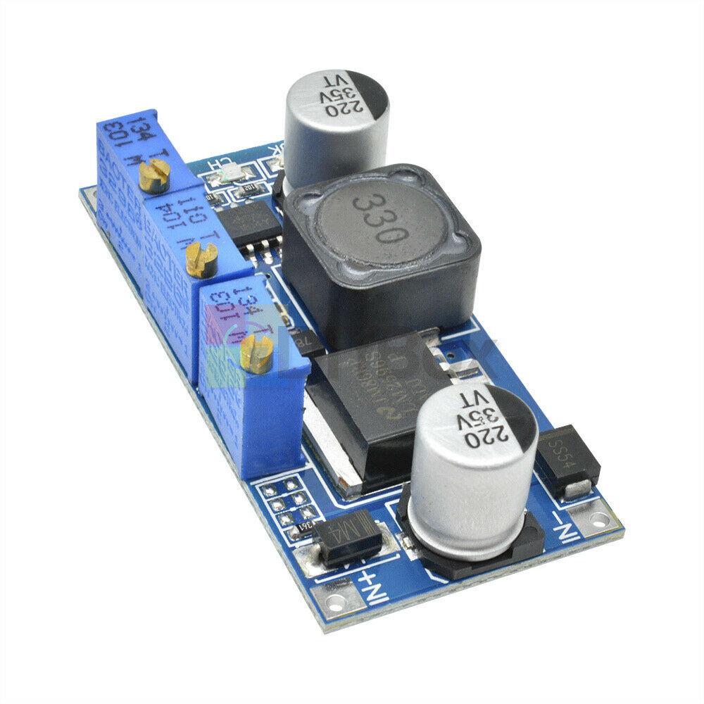 10Pcs LM2596 LED Driver DC-DC 3A Step-down Adjustable CC CV Power Supply Module