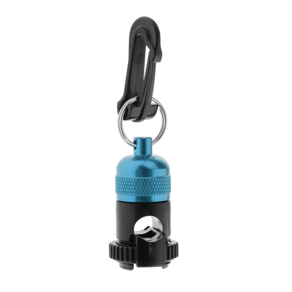 2 Pieces Scuba Diving Snorkeling Second Stage Regulator Hose Holder & Clip