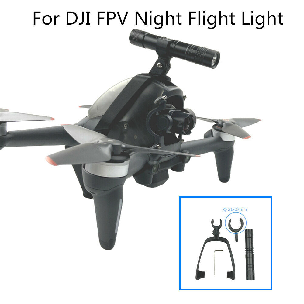 For DJI FPV Night Light Searchlight Flashlight Fill Light Night Flight Rescue