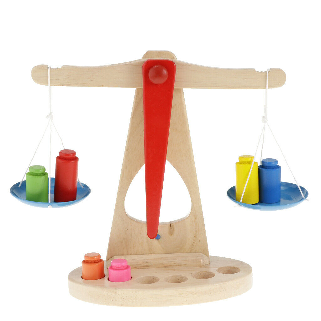 Children   Balance Scale Handicraft Kids Wooden Intelligence Toys
