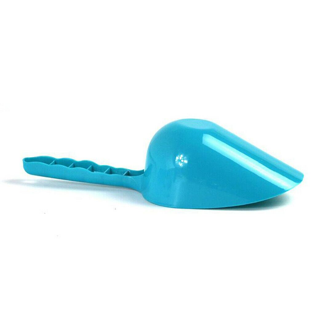 Plastic Mini Shovel Compost Soil Dog Food Weeding Scoop Garden Tool Blue