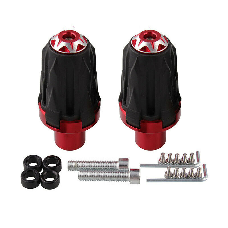 Pair Motorcycle 10MM Screw Frame Engine Anti-falling Protector Crash Slider Cap