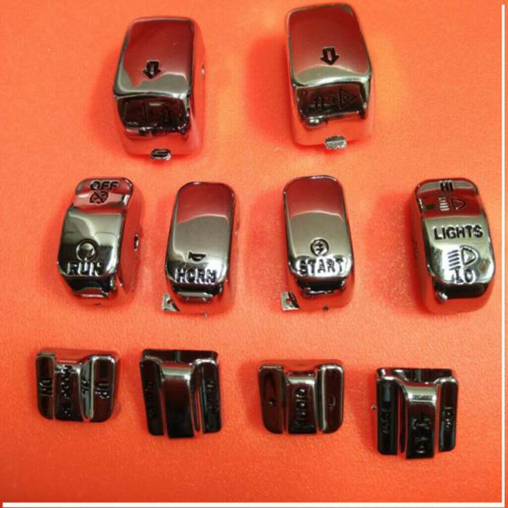 10x Hand Control Switch Housing   Buttons For  FLHT FLHTC FLHX FLTRX