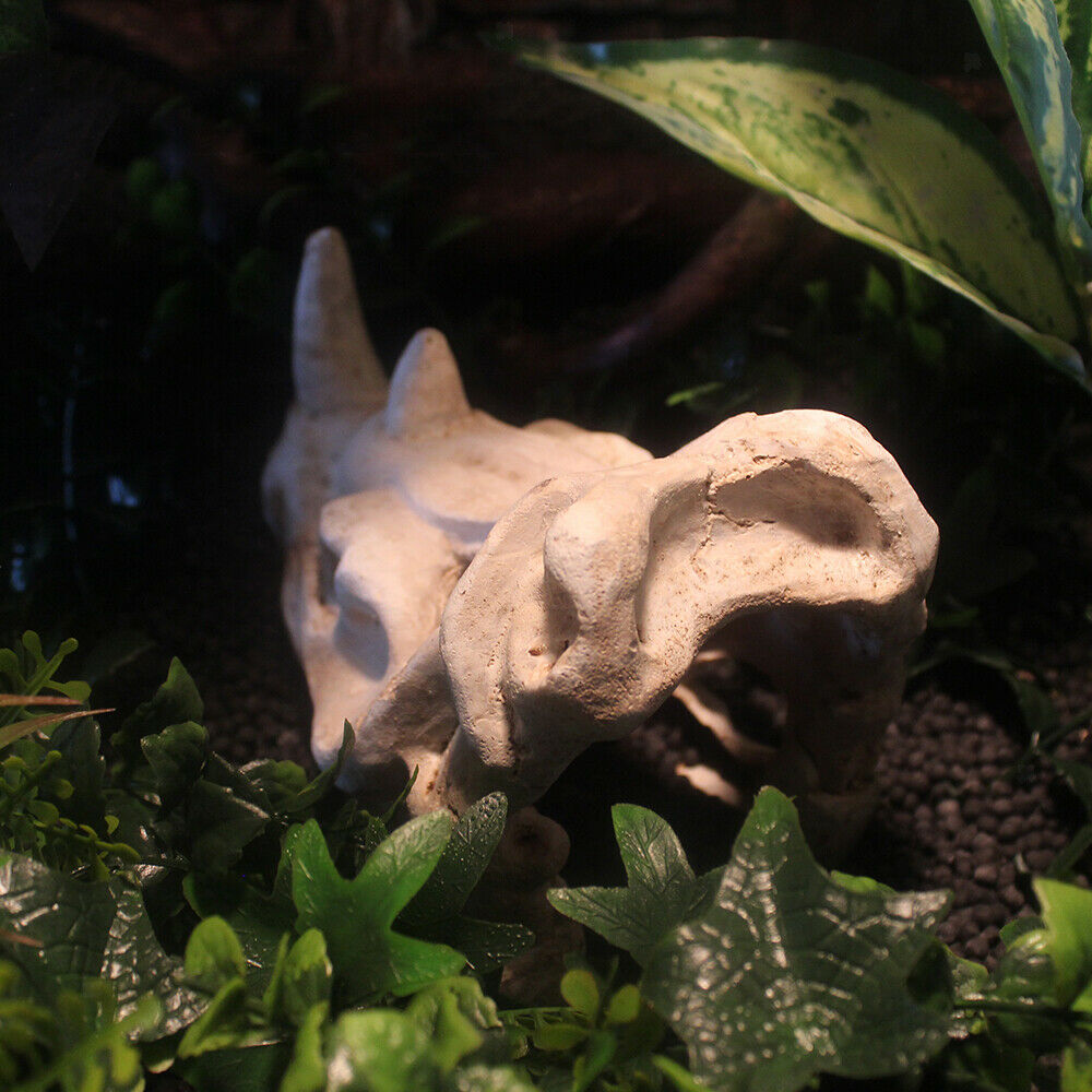 Aquarium Fish Tank Simulate Bone Reptile Terrarium Hide out Landscape NS-126