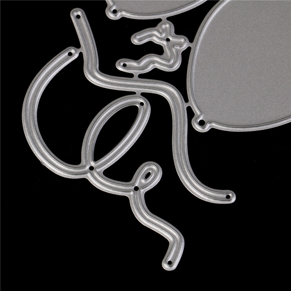 Balloon Metal Cutting Dies Stencil Scrapbook Paper Cards Craft Embossing .l8