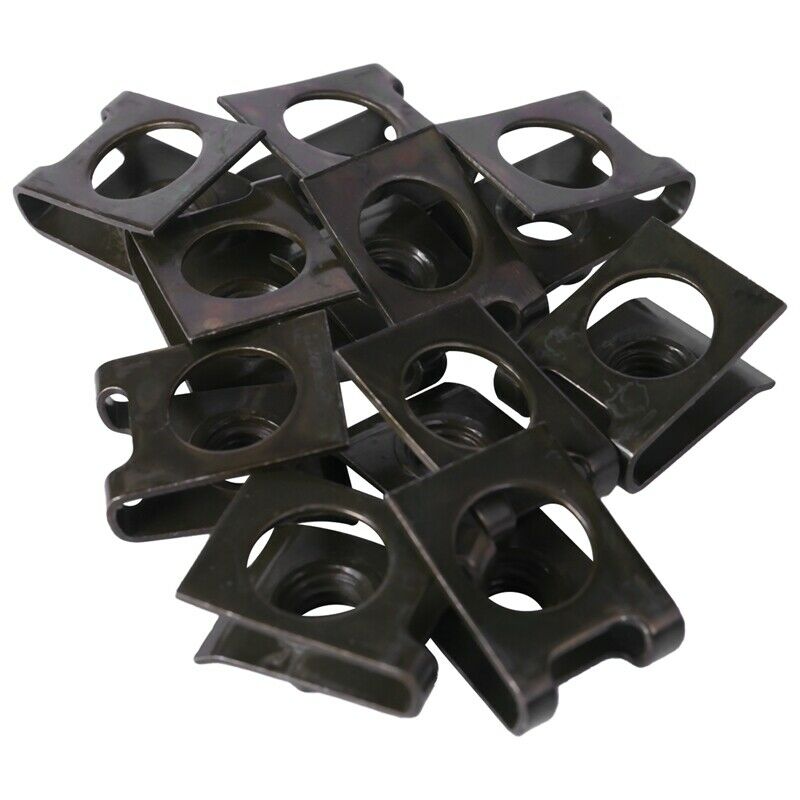 10X 6Mm Universal Motorcycle Fai Body Bolts Scooter Nuts Bolts M6 Spire Speed U3