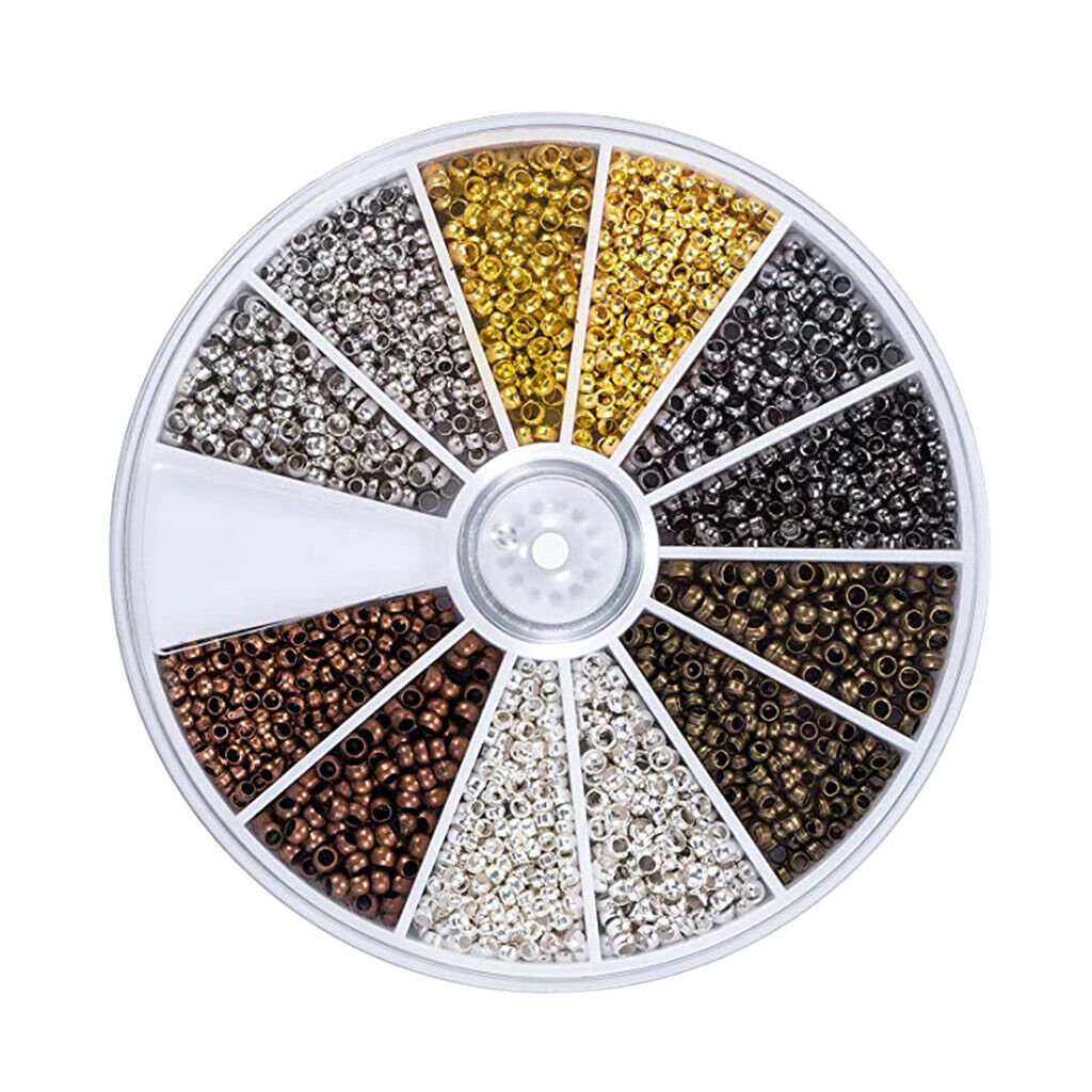 3000Pcs Between Beads DIY Jewelry Crafting Jewelry Making, Jewelry Accessory