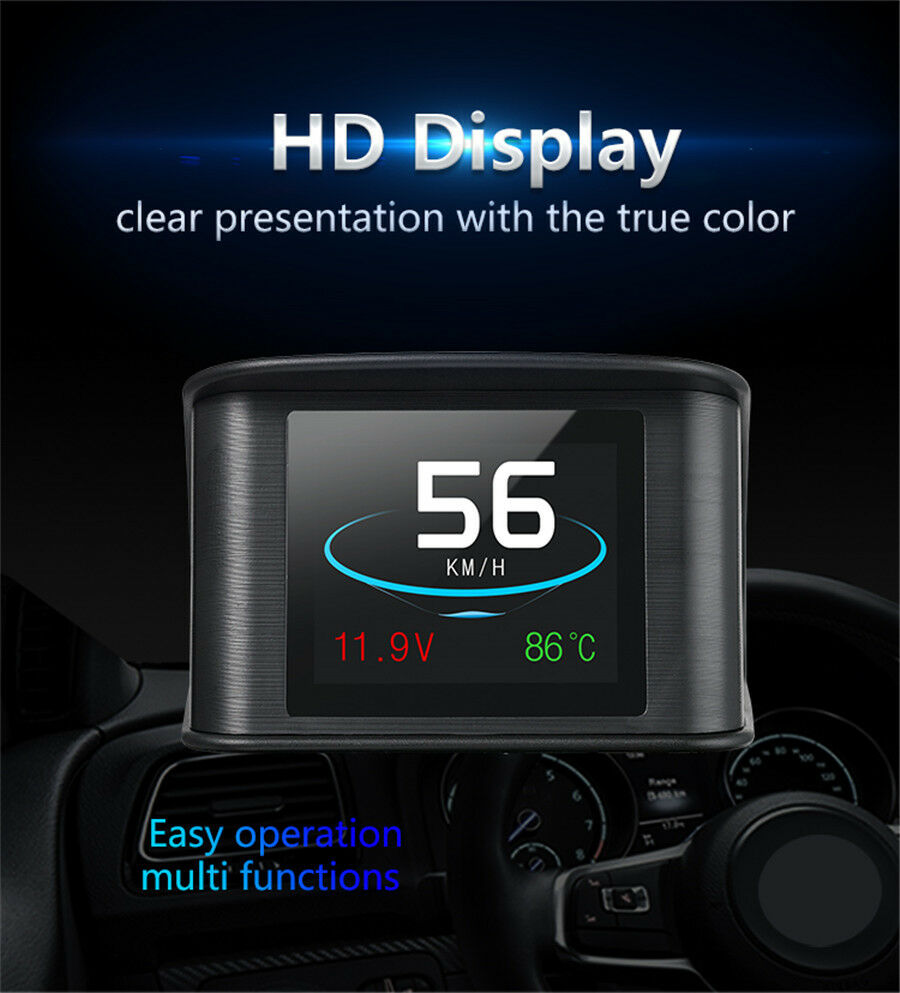 Automobile On-board Computer Digital OBDII Driving Computer Display Speedometer