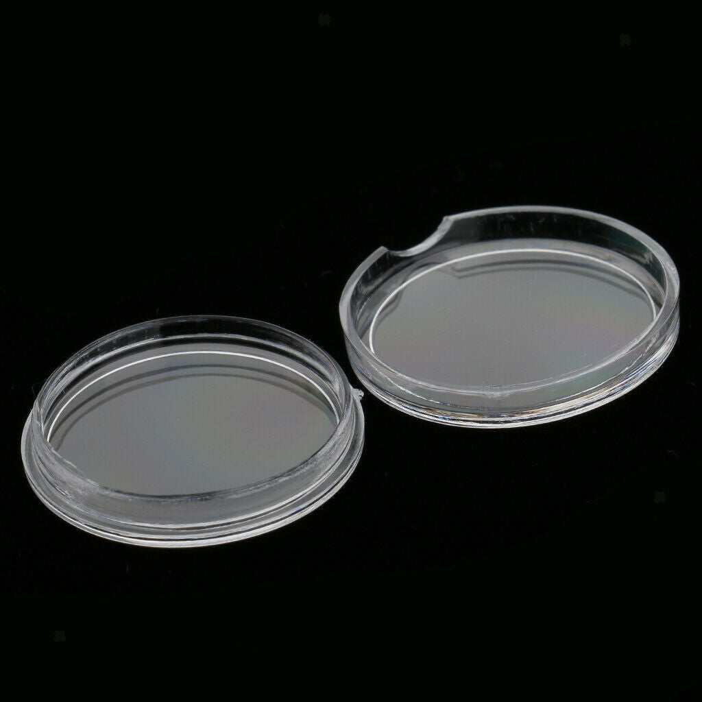 Coin Holder Clear Capsules for 22mm & 28mm Diameter Coins, Pack of 200