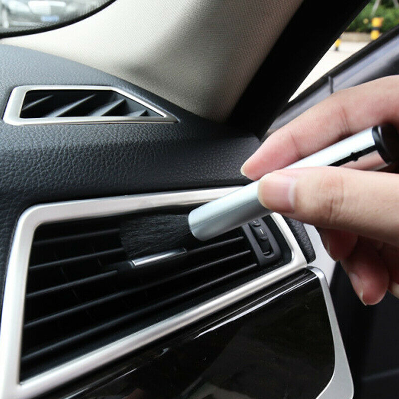 Car Air Conditioning Outlet Cleaning Brush Dust Sweep Tool Portable Universal