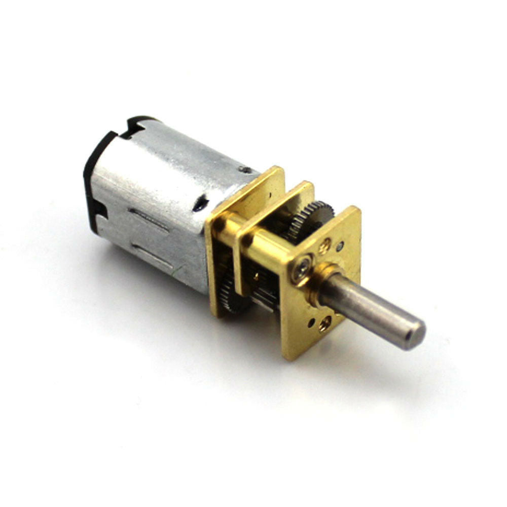 GA12 DC 6V 100RPM 3mm Shaft Mini DC Geared Gear Box Motor DIY Smart Car