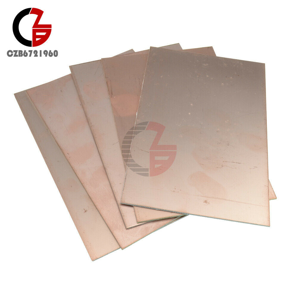 10PCS 10x15cm Single Side PCB Copper Clad Laminate Board FR4 10*15cm