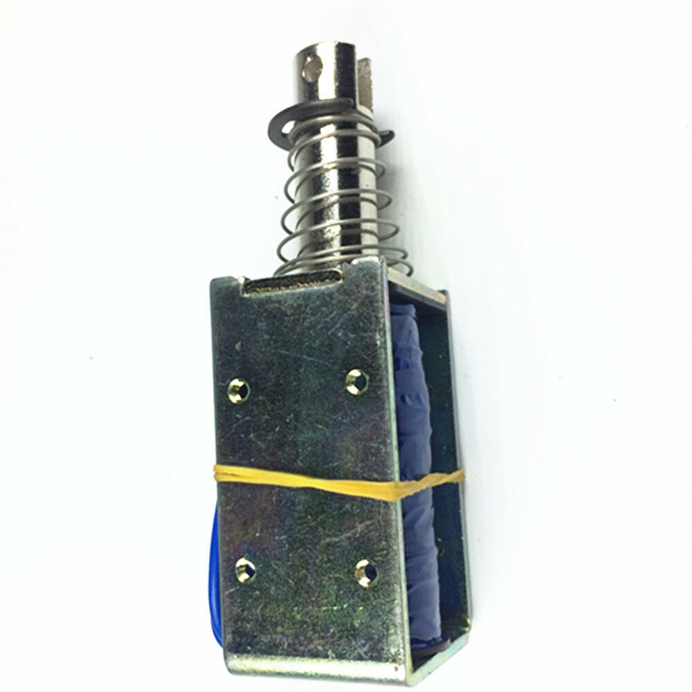 24V Pull Hold/Release 10mm Stroke 7.4Kg Force Electromagnet Solenoid Actuator