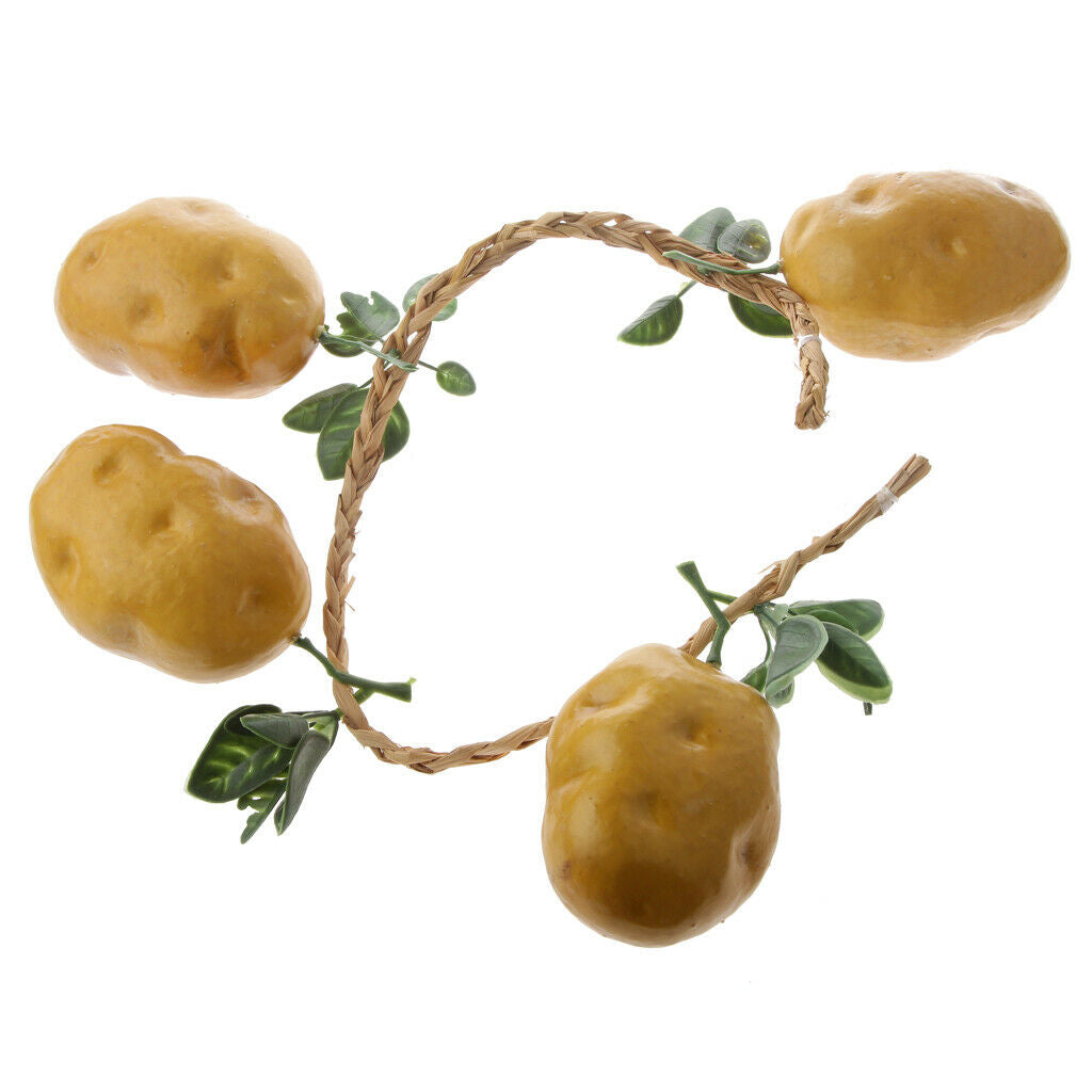 4pcs / String Manmade Potato Toys For Home Garden Decoration Wholesale Lot