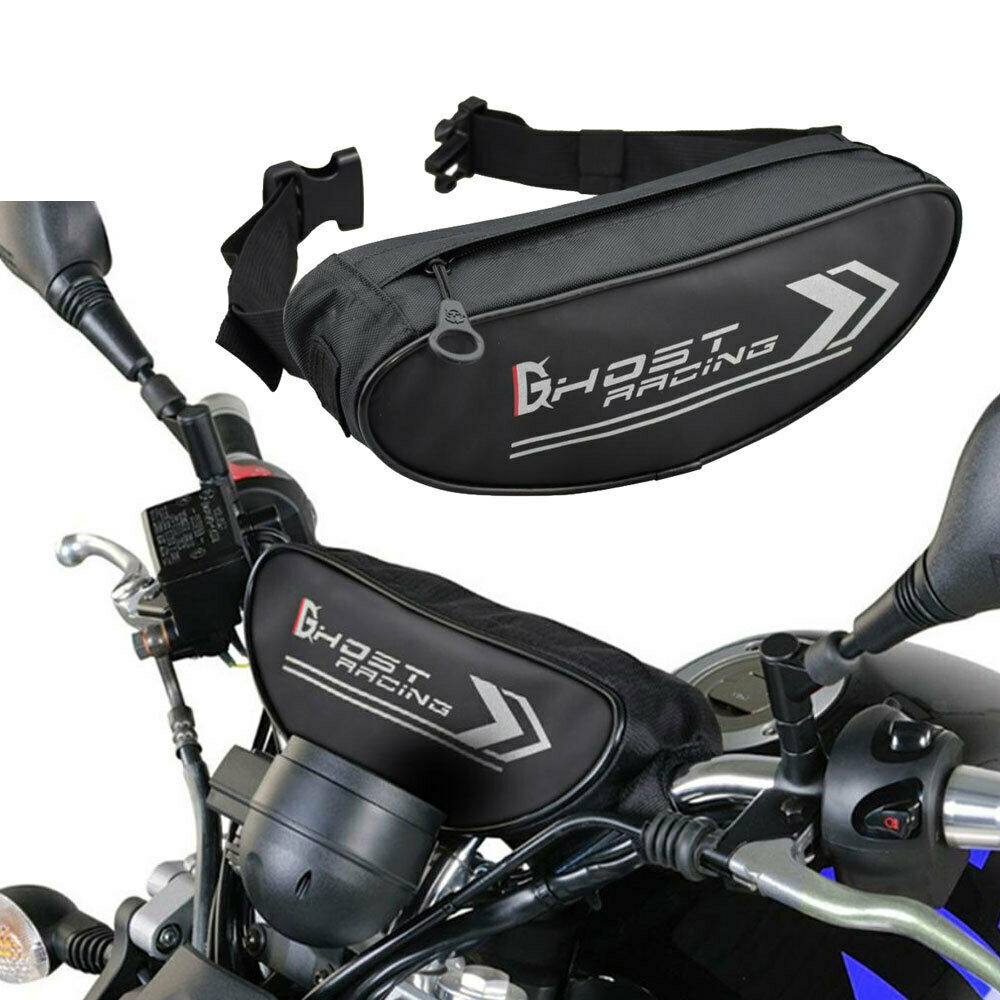 Motorcycle Buckle Closure Tool Bag Quick Release Clasp Reinforced for Handlebar