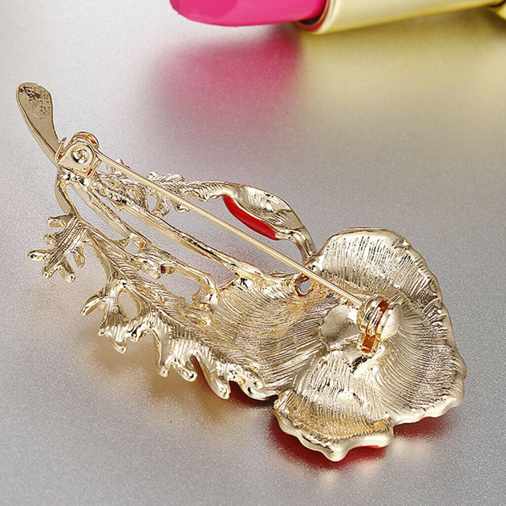 Fashion Carnation Flower Brooch Badge Jewelry Lapel Pin Accessory Gift