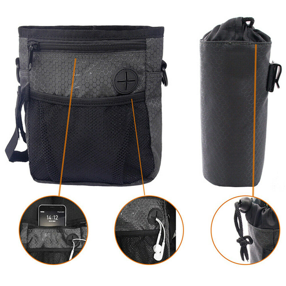 Pet Dogs Puppy Obedience Training Treat Bag Feed Bait Food Snack Pouch Belt Bag