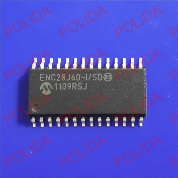 10PCS ETHERNET CTRLR IC MICROCHIP SOP-28 ENC28J60-I/SO ENC28J60T-I/SO ENC28J60