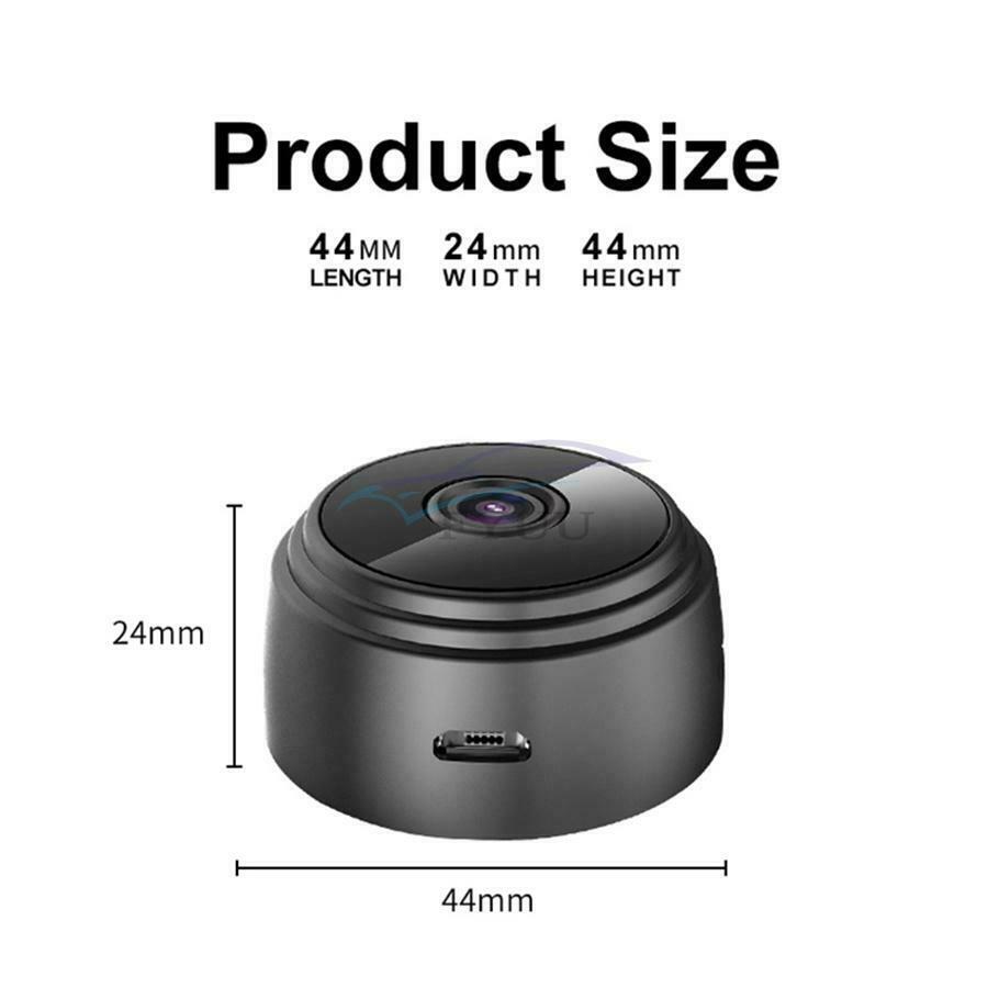 150° USB A9 Night Vision 1080P Sports Camera Support  Windows IOS Android System