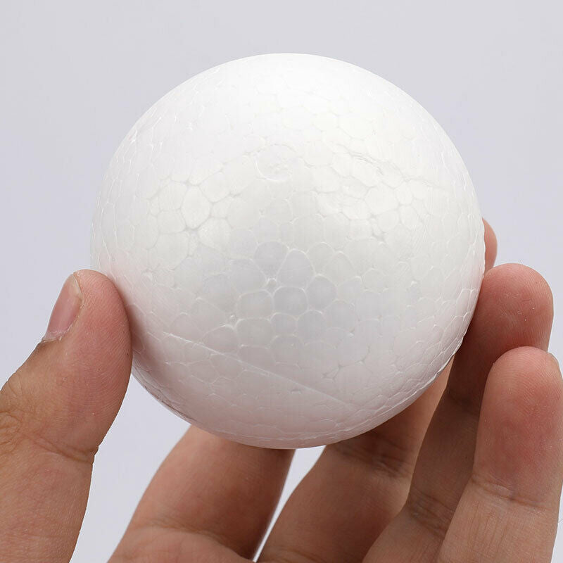 10pcs DIY Party Ball Spheres Decoration 70MM Polystyrene Styrofoam Foam