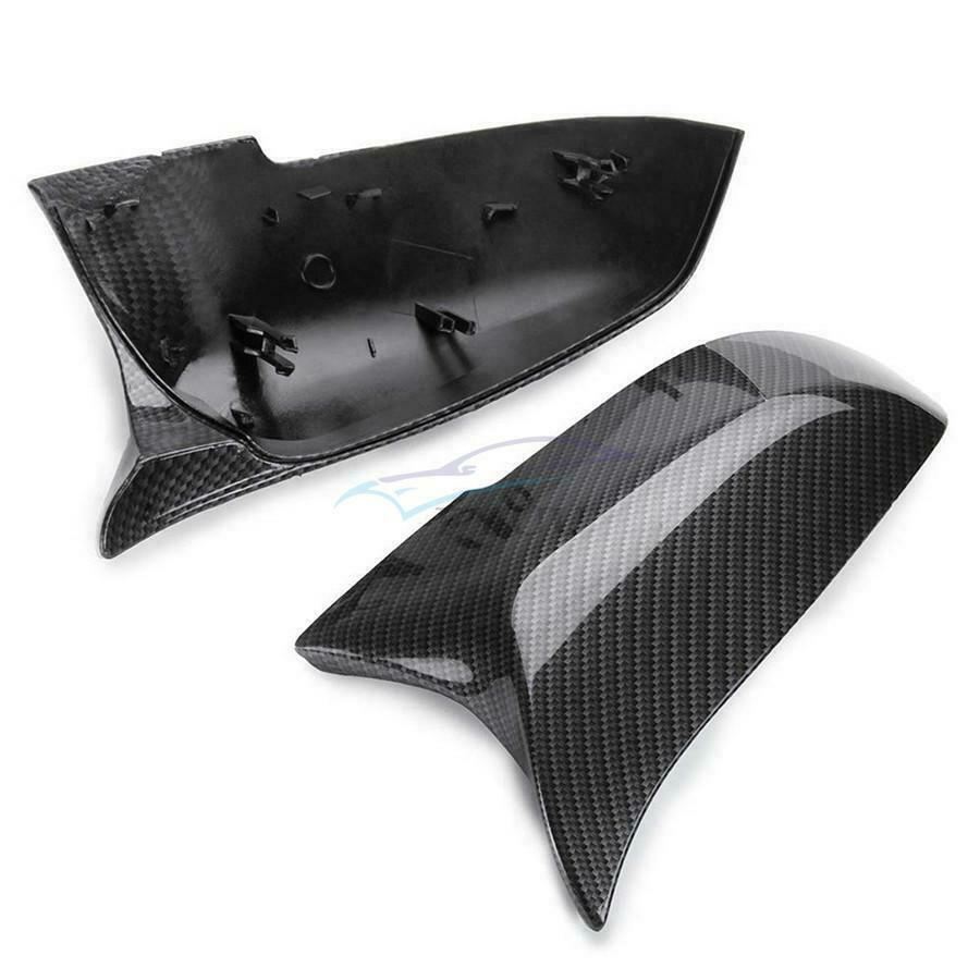 2PC Carbon Fiber Exterior Mirror Cover For BMW 2/3/5 F20 F21 F22 F30 F31 F32 F33