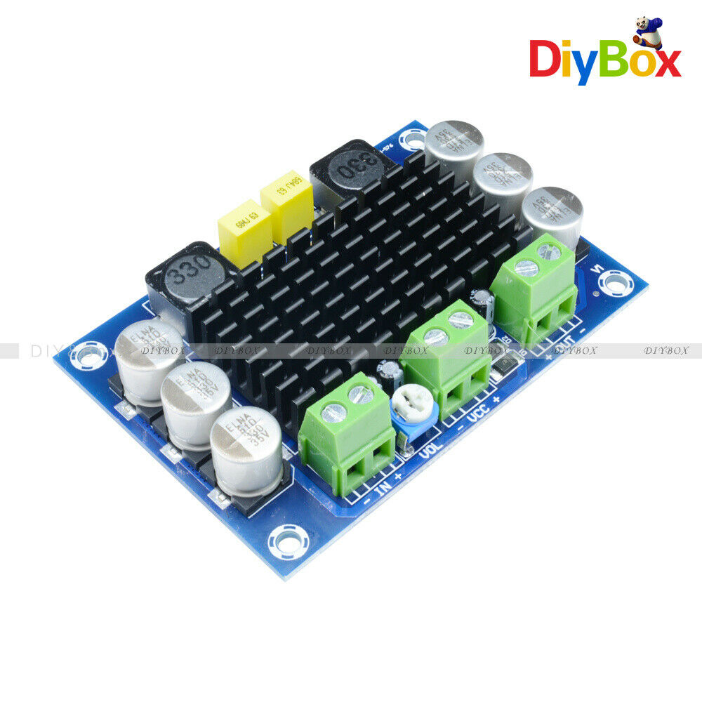 DC 12-24V 100W TPA3116D2 DA Mono Channel Digital Audio Power Amplifier Board car