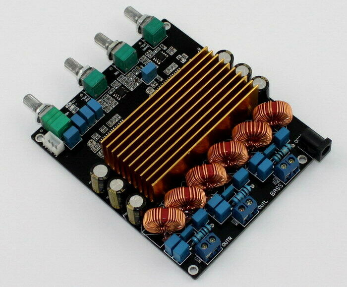 STA508 + TC2000 2.1CH Class D Amplifier Board Amp 2*80W+160W  (Beyond TPA3116)