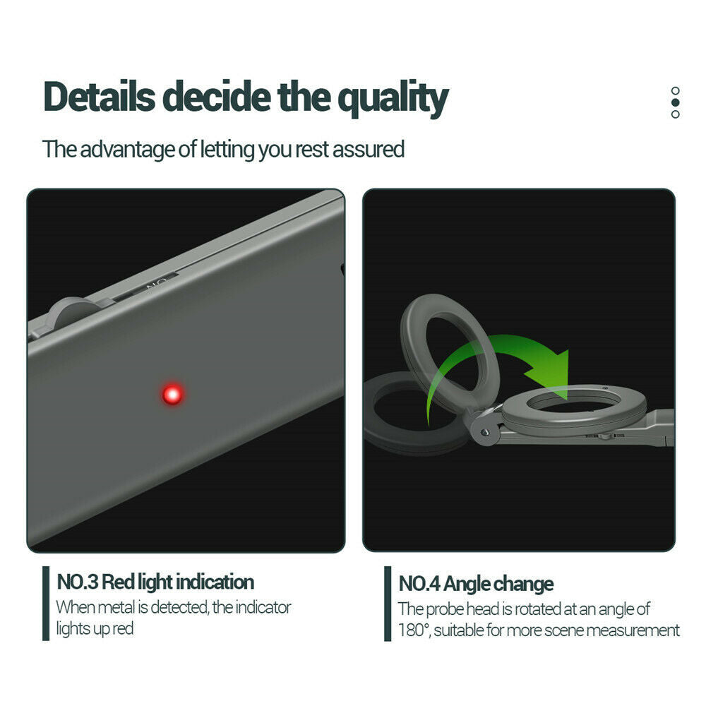 Handheld Metal Detector Airport Station Detection Scanning Security Scanner Tool