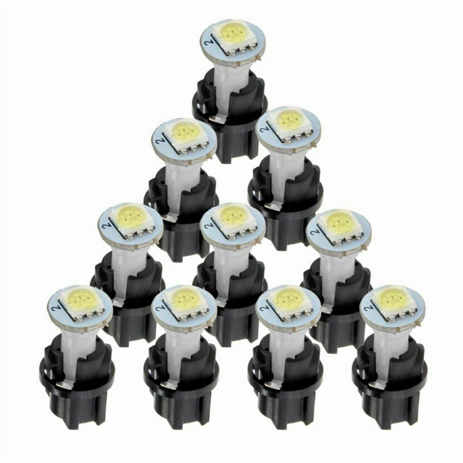 DC 12V 30 Pcs 5-colors Instrument Panel /Dashboard Light 5050SMD LED T5 Socket