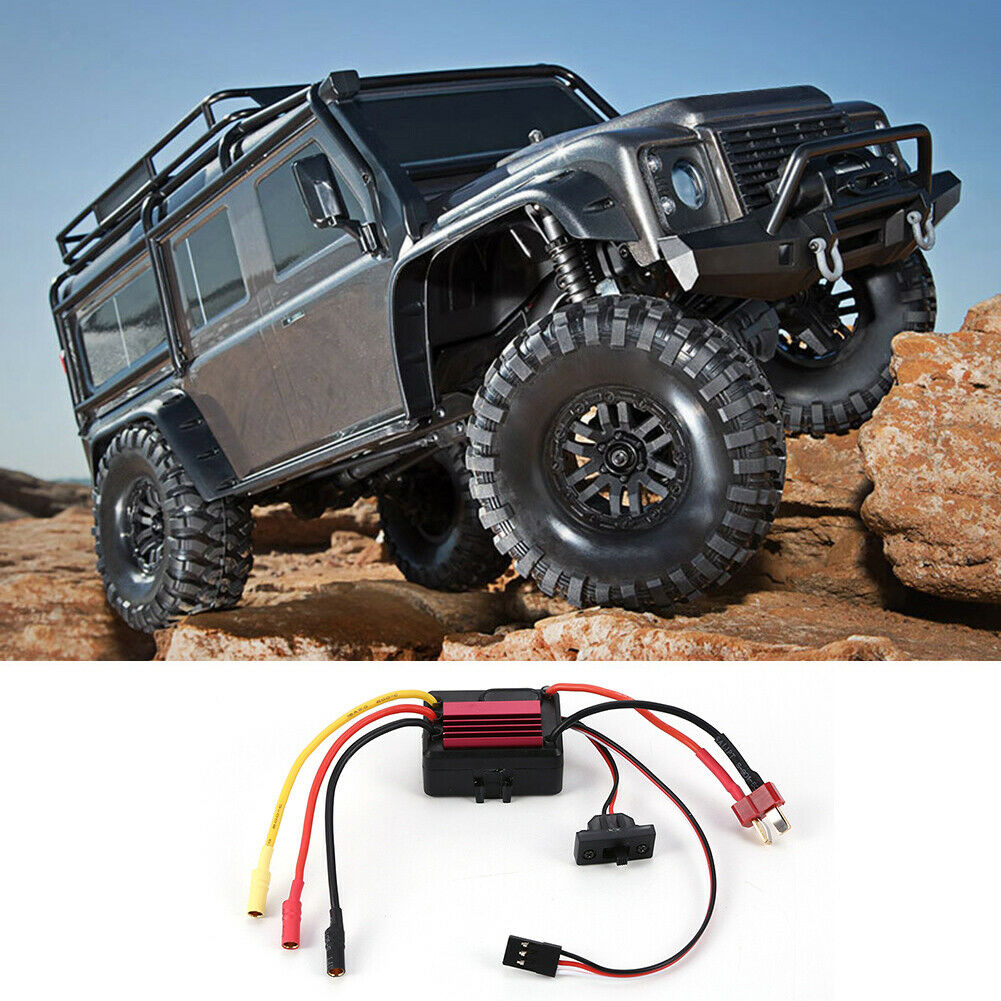 Waterproof 35A ESC Sensorless Brushless Motor for RC Car Scale 1:18 1:16