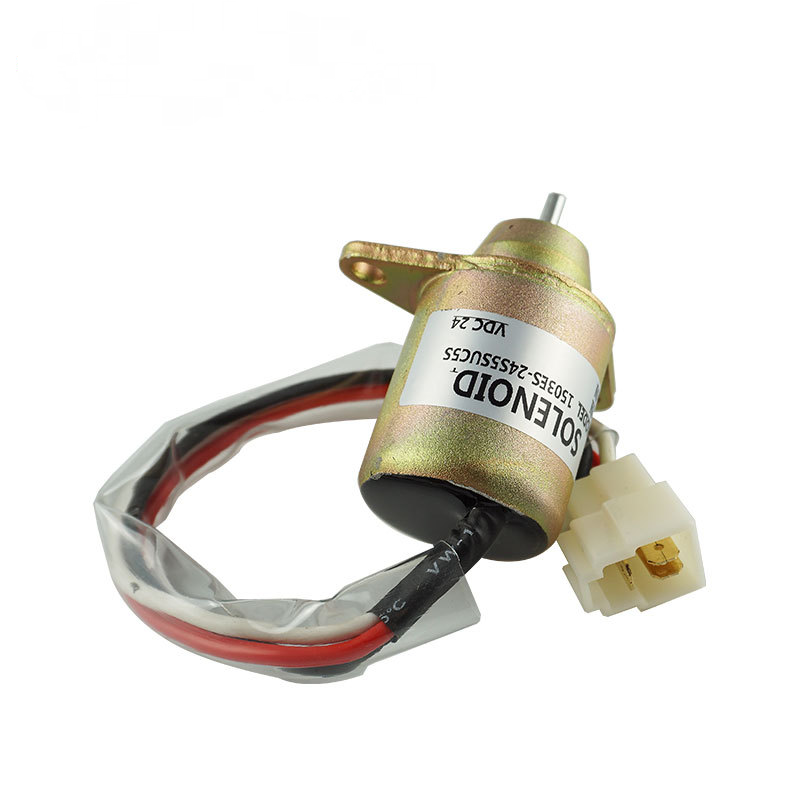 Excavator Parts 1503Es-12S5Suc5S 12V24V Flameout Solenoid Valve Switch
