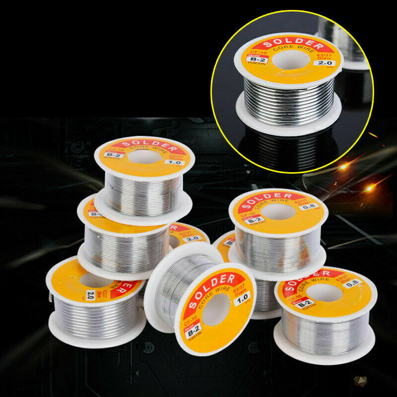 50g 0.3mm Tin Rosin Lead Core Roll Solder Soldering Wire for Repair Divine New