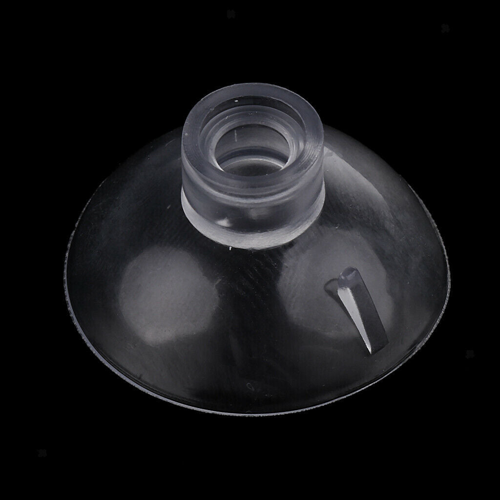 2x Aquarium Fish Tank Glass Lily Pipe In/Outflow Water Lily Filter Pipe 13mm