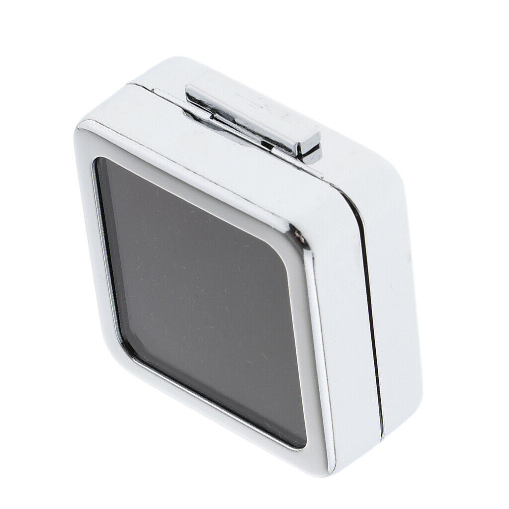 Metal Loose Diamond Collection Display Show Box Jewelry Organizer Case