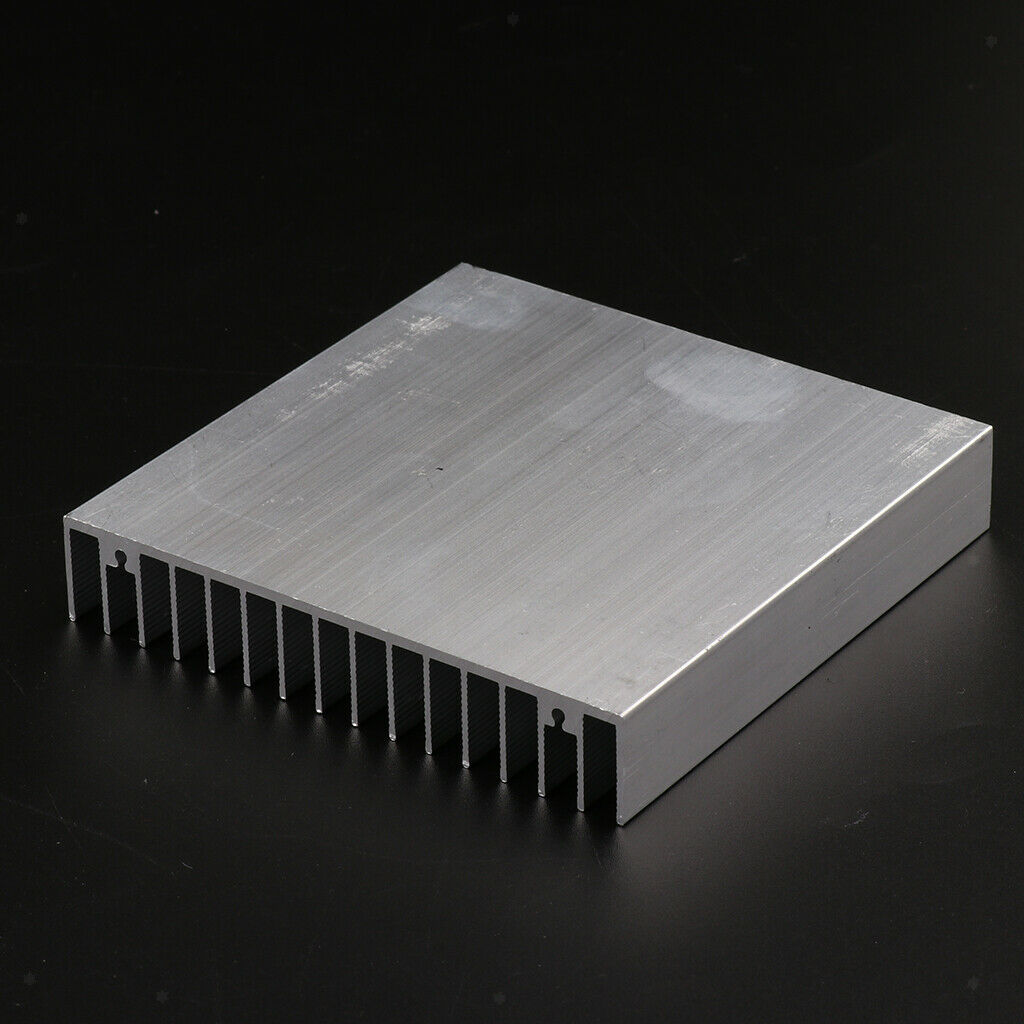 100x100x18mm Aluminum Heat Sink Cooling Fin Cooler Large For CPU