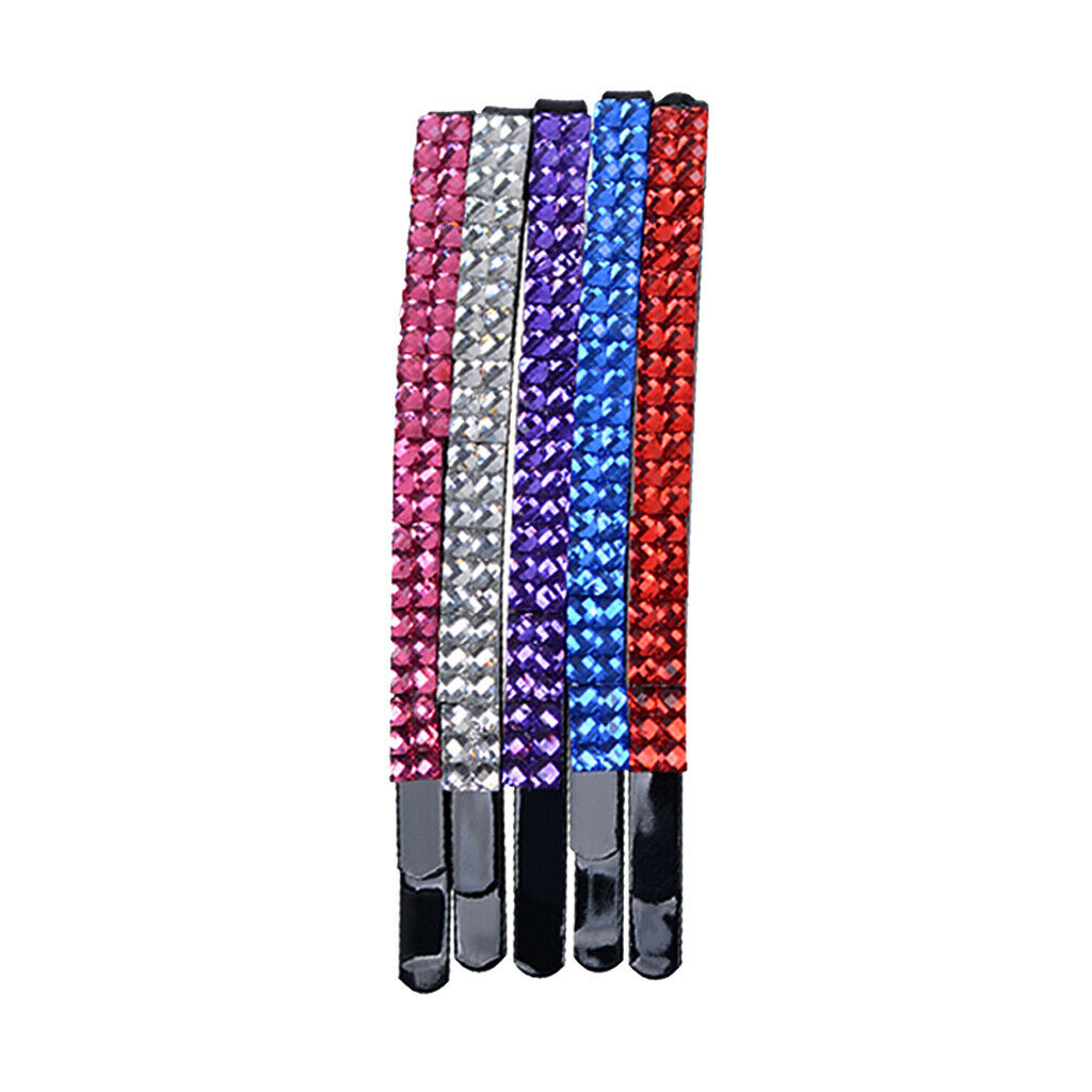 20 Pieces Rhinestone Decorative Pins Barrettes Updo Hair Clip Colorful