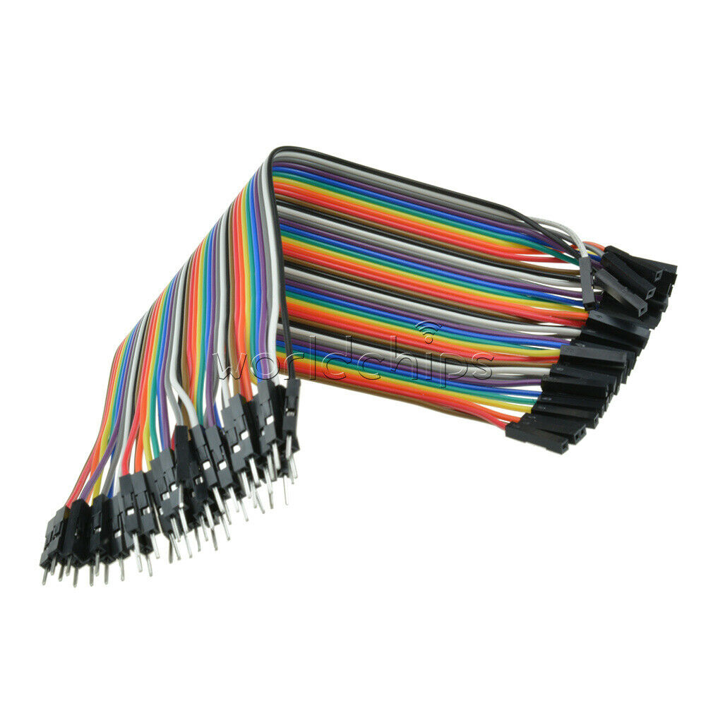 2PCS 40pcs 20cm male to female Dupont cables Jumper Cable for breadboard Arduino