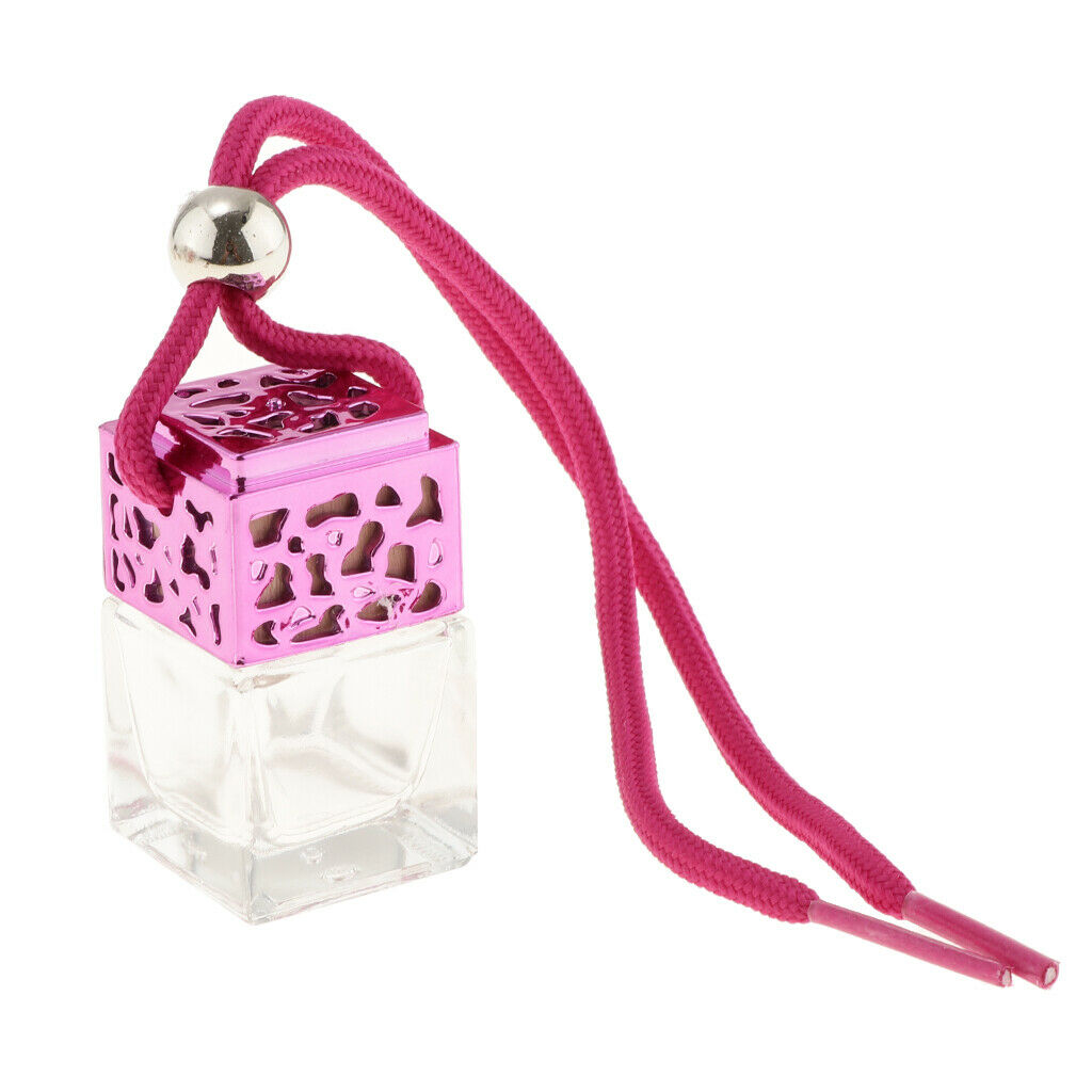 Clear Hanging Air Freshener Bottle 5.5ml Auto Hotel Club Hanging Decoration