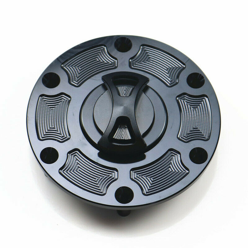 Black Sport Fuel Gas Tank Cap Cover for BMW R1200RT R1200GS AD R1200RS R1200R