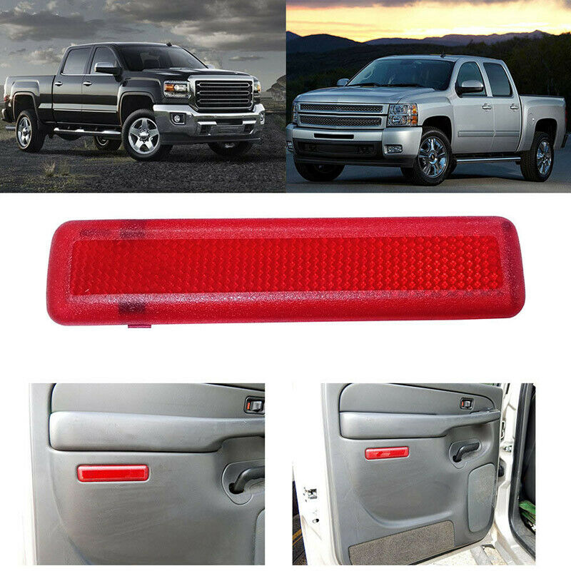 Rear Left Door Reflector For Suburban Avalanche GMC Sierra Truck SUV 2003-2007