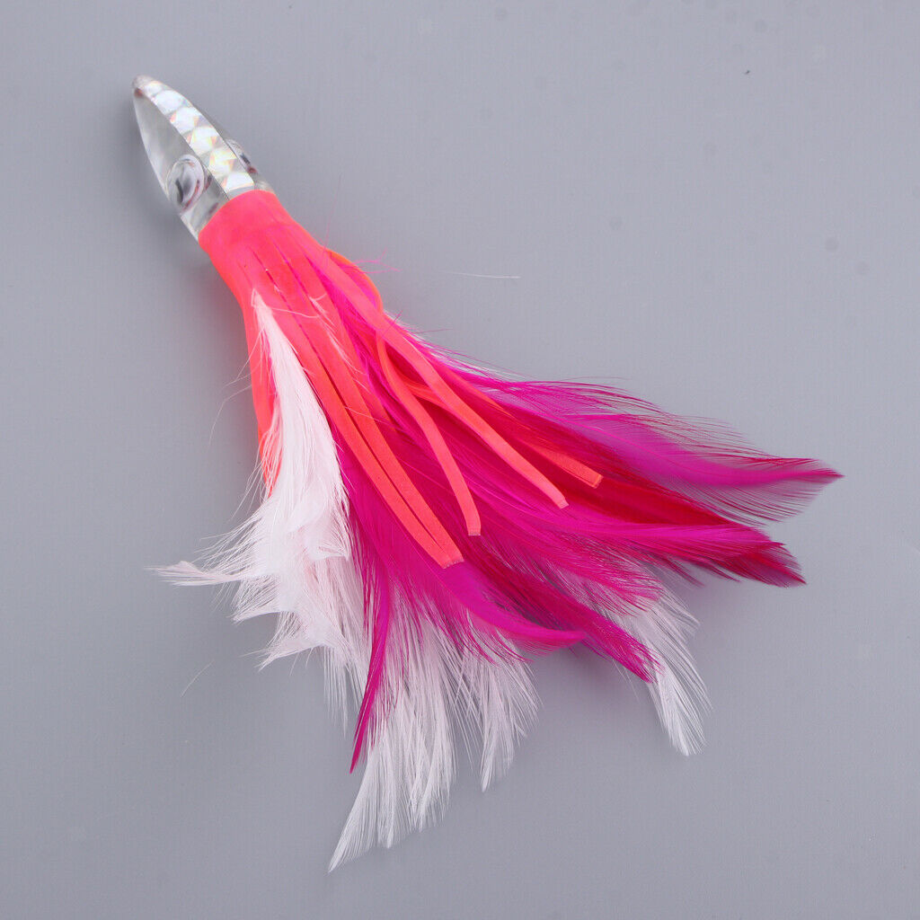 2 Soft Fishing Baits for Octopus with Squid for Tuna Swordfish