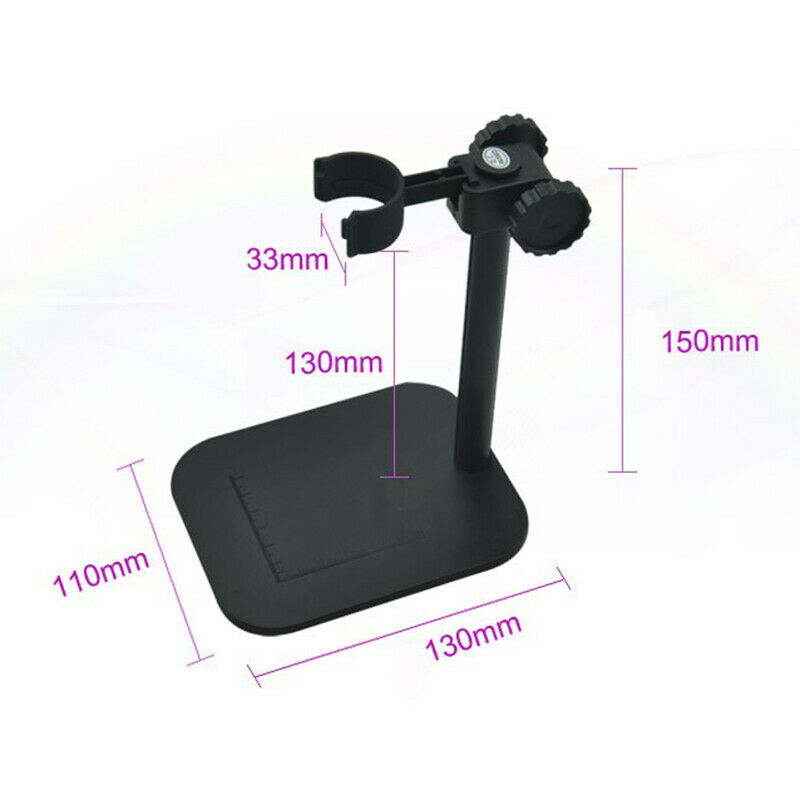 8LED 1000X 10MP USB Digital Microscope Endoscope Magnifier Camera  Lift Stand Qx