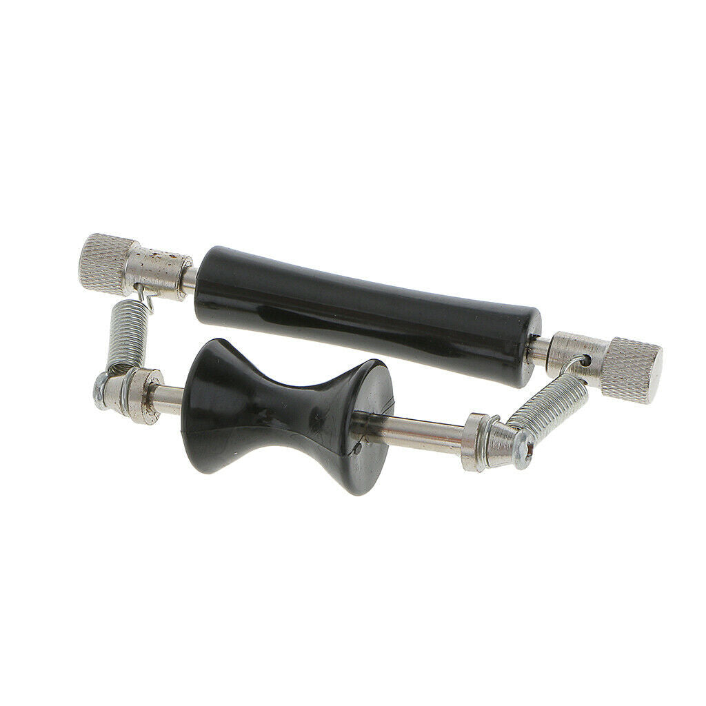 Anti-Rust Carbon Steel Guitar Easy Tunning Rolling Glider Sliding Capo Black